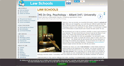 Desktop Screenshot of aboutlawschools.org